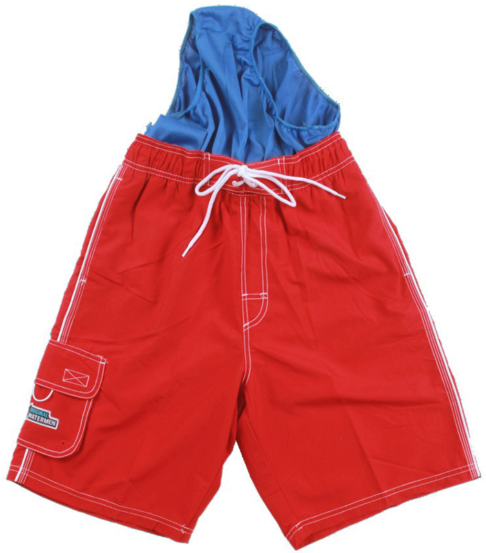 lifeguard shirt and shorts