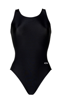 black lifeguard swimsuit